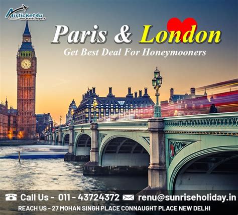 england and paris tour packages